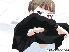 Hentai bdsm with bound girl roughly penetrated