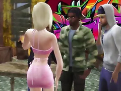[TRAILER] lean rich blonde looking for fun. In the favela she has sex with beggars